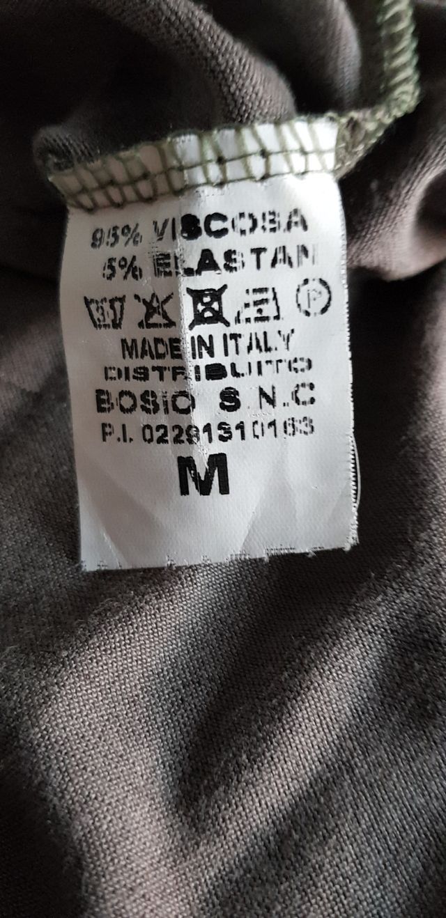 vestito lungo stampa militare