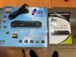 IRIS 9700 COMBO HD Receptor Satelite con WIFI 1080