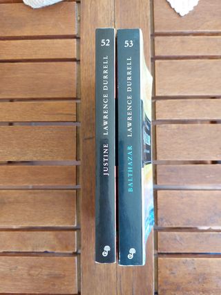 Lote 2 libros El cuarteto de Alejandría , Justine
