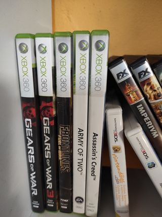 Videojuegos de la XBOX 360