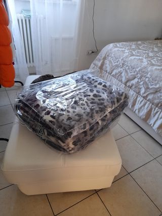 Coperta copriletto in pelliccia 200x240cm Sozzani