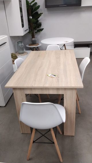 HERMOSO CONJUNTO PARA COCINA MESA COLOR CAMBRIA