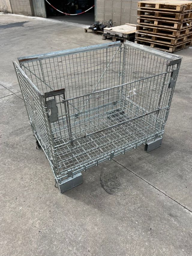 Contenedores ocasión de malla plegables