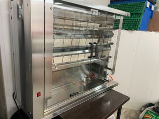 Asador de pollos de gas