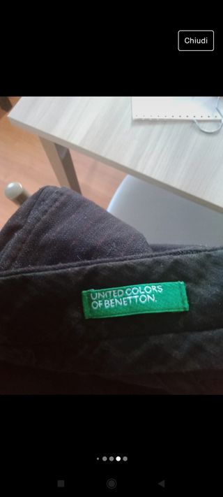 completo uomo benetton