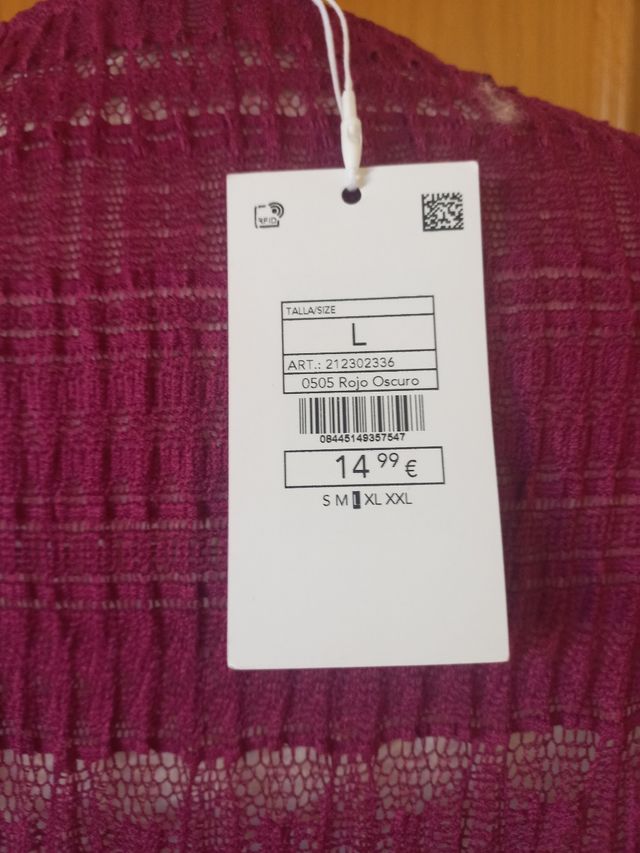 Camiseta Encuentro etiqueta