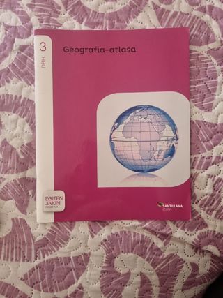 Libro de geografía DBH 3