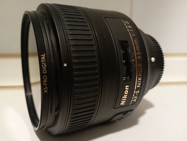 Objetivo Nikkor 85 mm f/1.8G