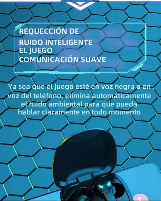 Auriculares inalámbricos Bluetooth para juegos