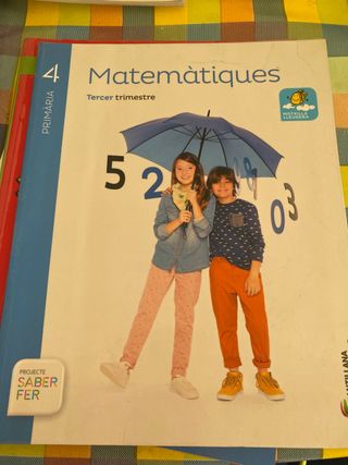 libro matemáticas 4º