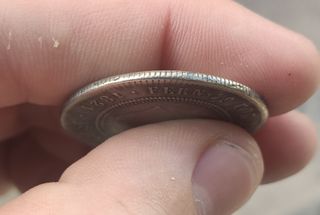 10 REALES RESELLADO FERNANDO VII 1821 MADRID