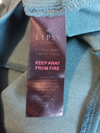 Vestido fiesta verde