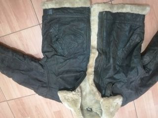 Chaqueta de cuero para hombre 