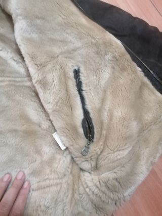 Chaqueta de cuero para hombre 