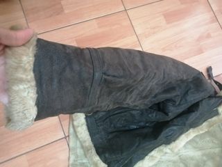 Chaqueta de cuero para hombre 