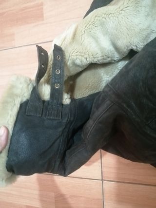 Chaqueta de cuero para hombre 