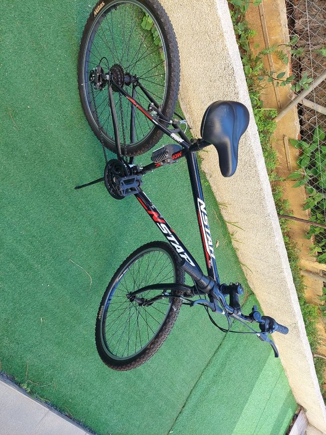 Bici Montan Bike. Negra N Star...