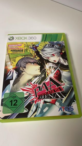 Persona 4 Arena (Alemán) Textos en Ingles Xbox 360