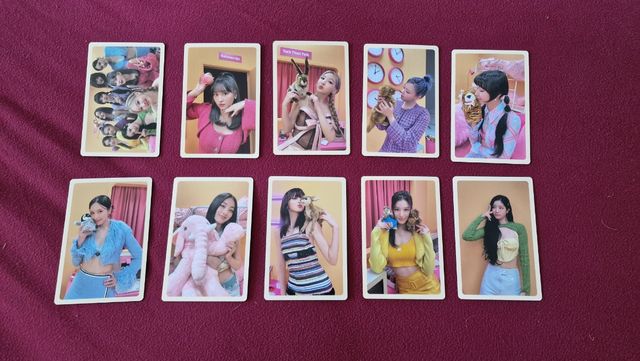 Twice photocards - Between 1&2 
