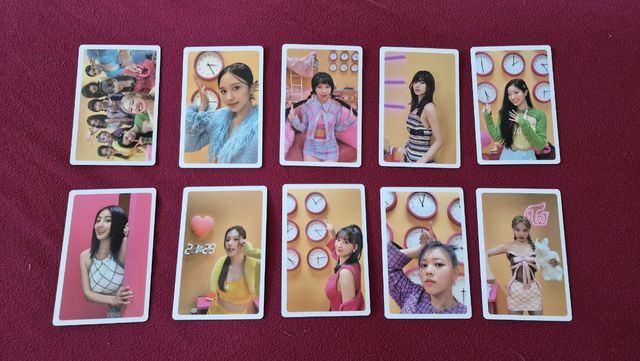 Twice photocards - Between 1&2 