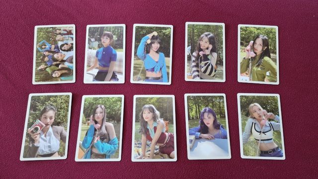Twice photocards - Between 1&2 