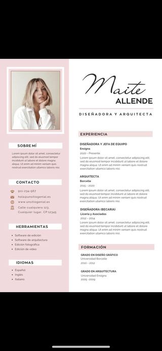 curriculum profesional en 48h