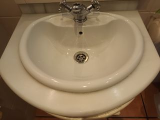 Mueble del baño+espejo+lavabo