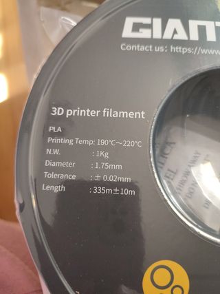 Filamento impresora 3D