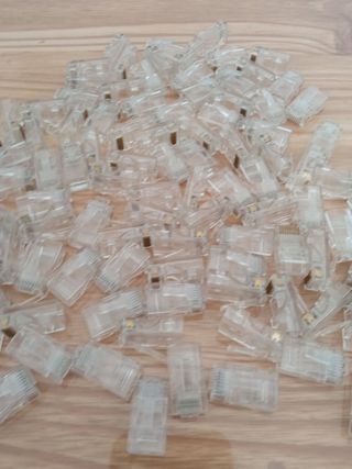 50 Conectores Ethernet RJ45 Cat5e