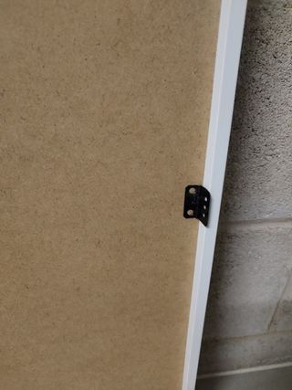 Marcos/cuadro blanco con parte trasera