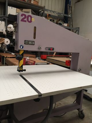 maquina de corte textil super practica
