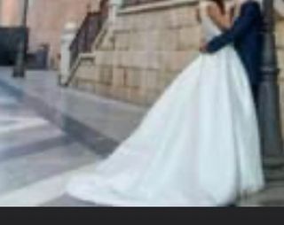 vestido novia Rosa Clara