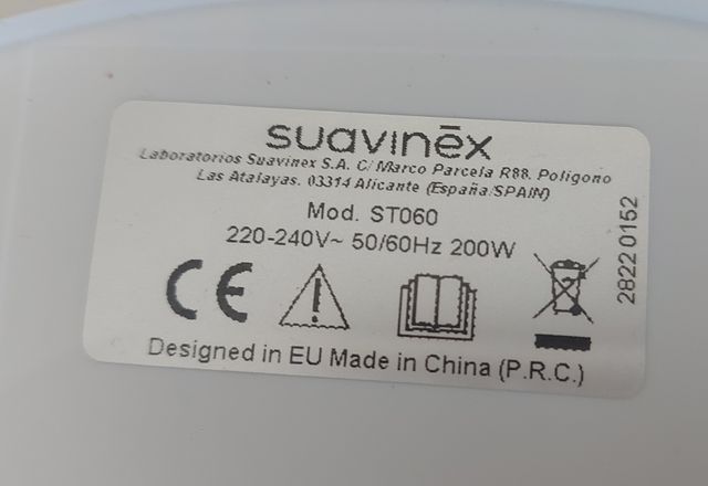 Esterilizador biberones Suavinex