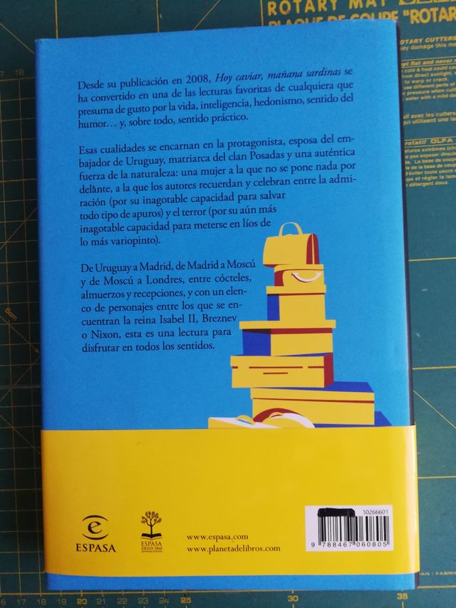 LIBRO "HOY CAVIAR, MAÑANA SARDINAS