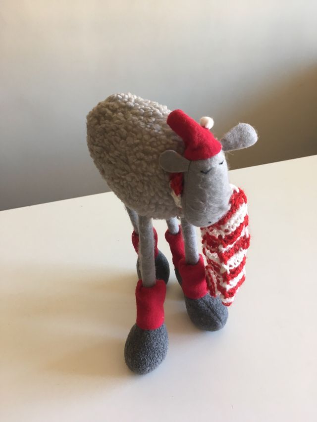 Ovejitas y Papa Noel Navidad