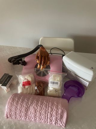 kit aspirador y mano de practicas mas accesorios