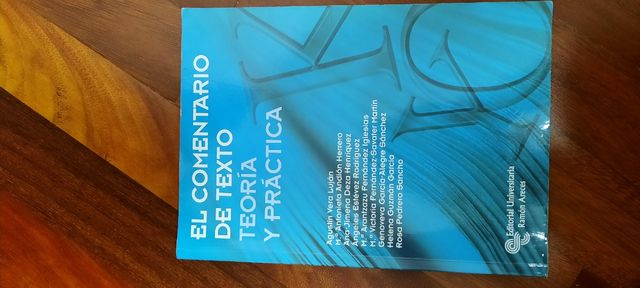 Comentario de texto.  Teoría y práctica UNED