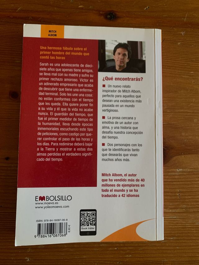 Libro El guardián del tiempo.