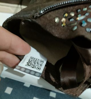 BOTINES UGG BLANEY CRYSTALS CHOCOLATE T-40.5