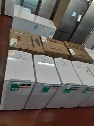 Lavadoras estrechas ,carga por arriba desde