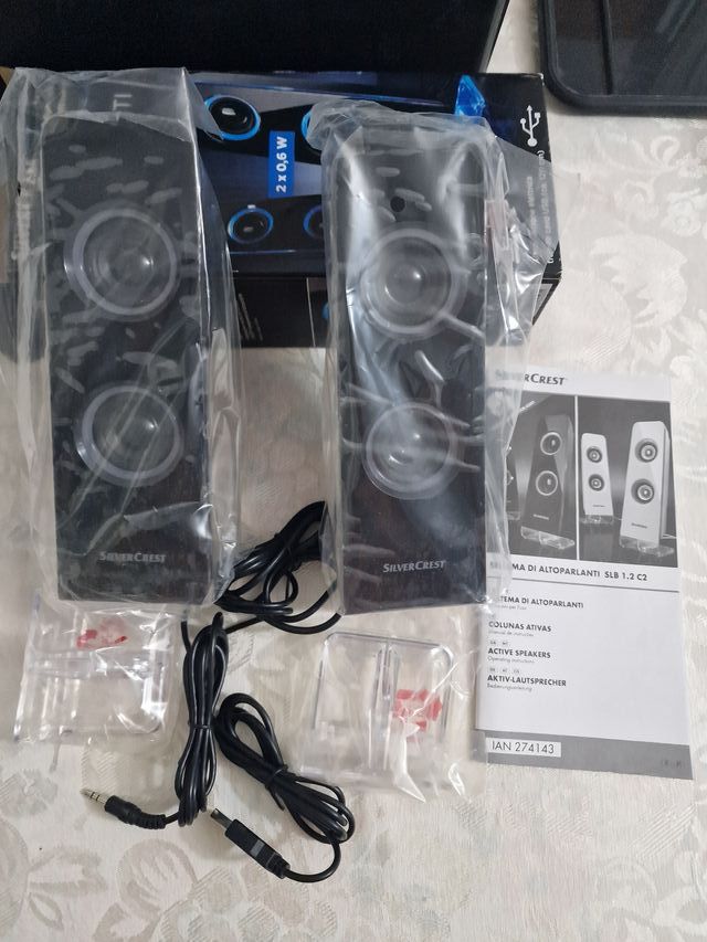 Sistema di altoparlanti Silvercrest SLB 1.2 C2