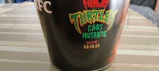 Cubo KFC tortugas ninja limitada