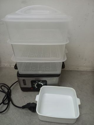 Cocedor electrónico al vapor