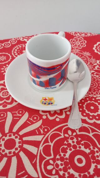 Cristalería y juego de cafe