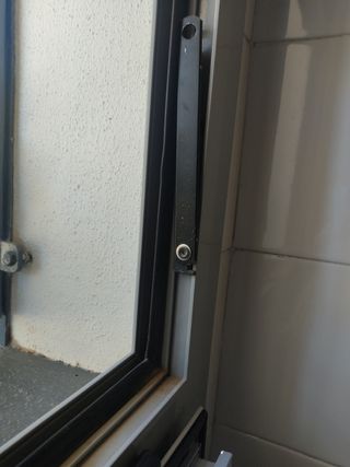 Ventana PVC baño climalit