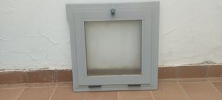 Ventana PVC baño climalit