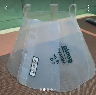 Lote 2 collares nuevos y 2 comedero buen estado