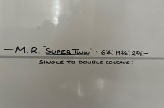 tabla surf Mark Richards super twin 6.4