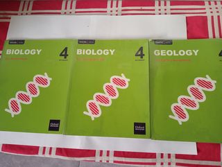 Libros Biología bilingüe 4