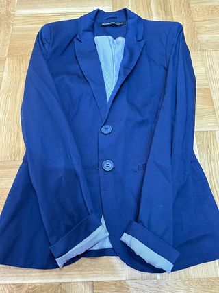 Americana azul marino